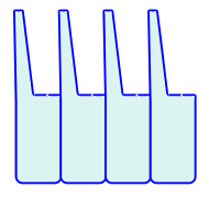 Стандартная пильчатая лента