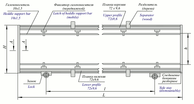Ремизная рама (тип II)